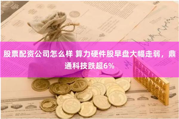 股票配资公司怎么样 算力硬件股早盘大幅走弱，鼎通科技跌超6%